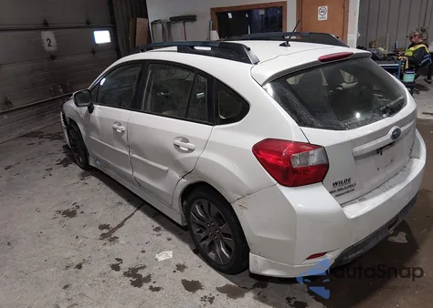 2013 Subaru Impreza 2.0I Sport Premium from USA, damaged, VIN JF1GPAL68D2831648